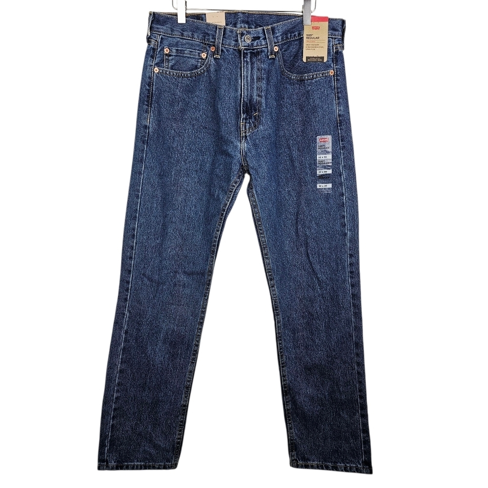 Levi's 505 Regular Fit Straight Leg Jeans 32x30 NWT